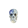 2.2" Sodalite Crystal Skull Carving - Unique Piece #SL15