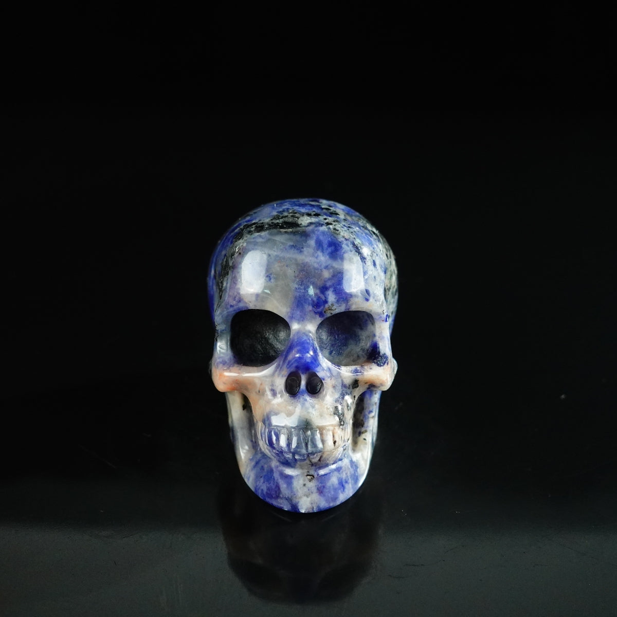 2.2" Sodalite Crystal Skull Carving - Unique Piece #SL16