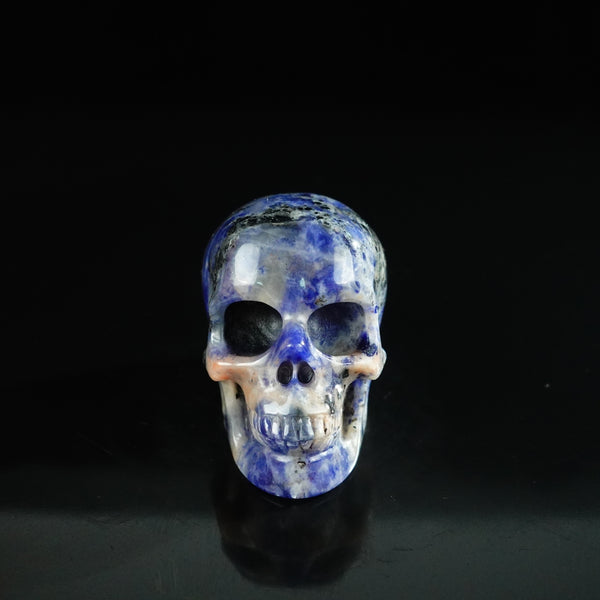 2.2" Sodalite Crystal Skull Carving - Unique Piece #SL16