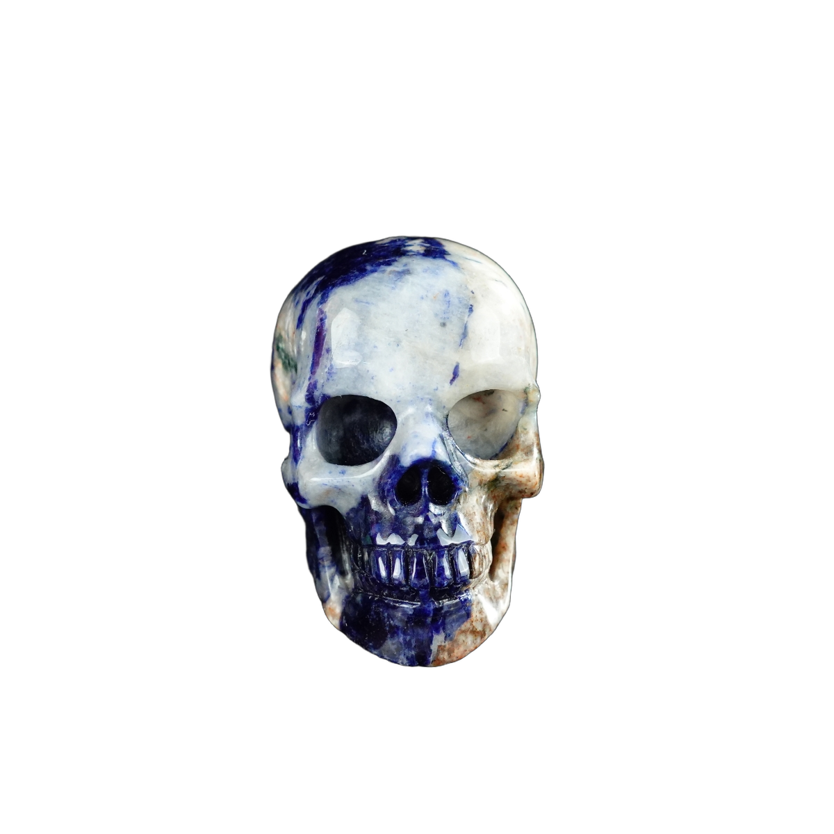 2.2" Sodalite Crystal Skull Carving - Unique Piece #SL17