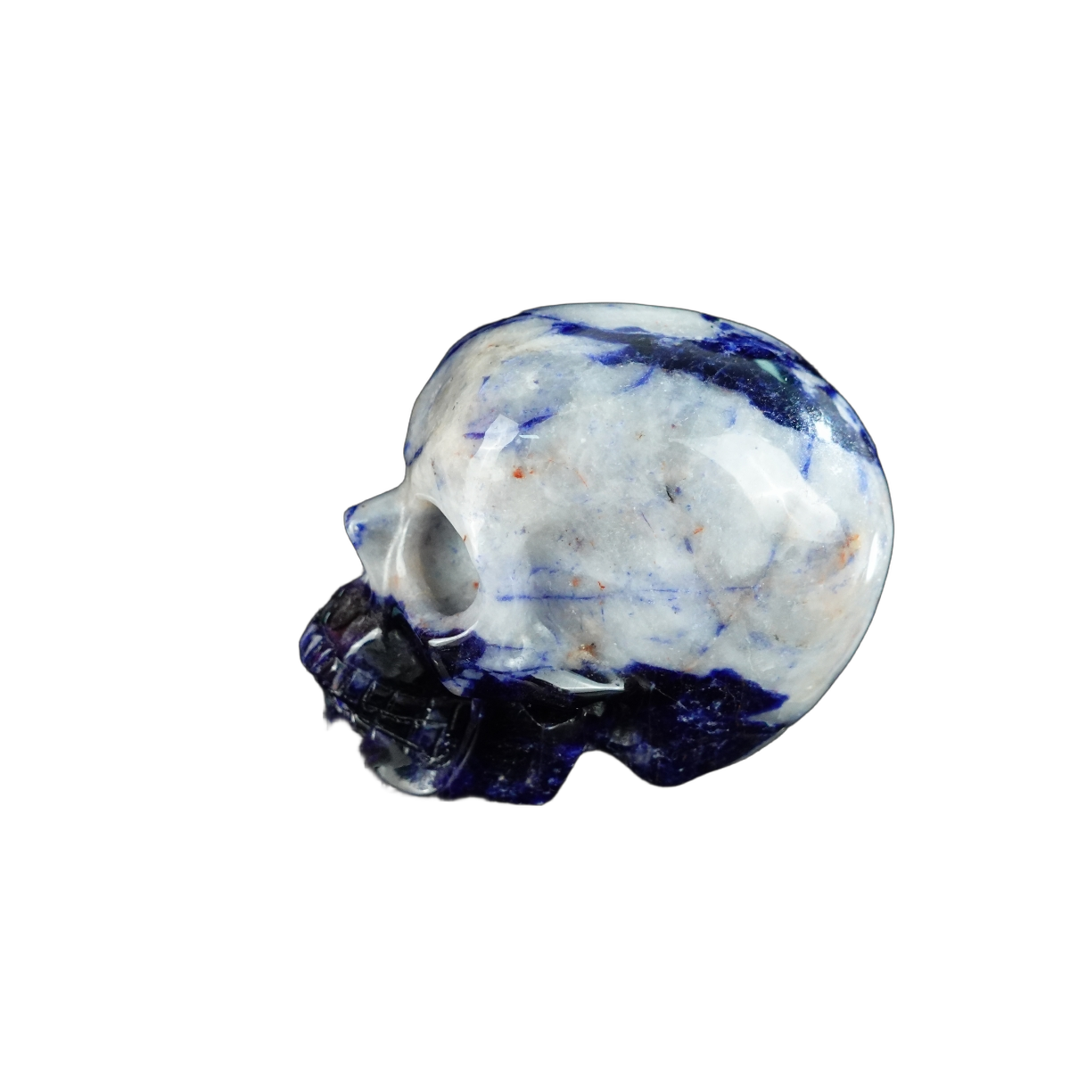 2.2" Sodalite Crystal Skull Carving - Unique Piece #SL18