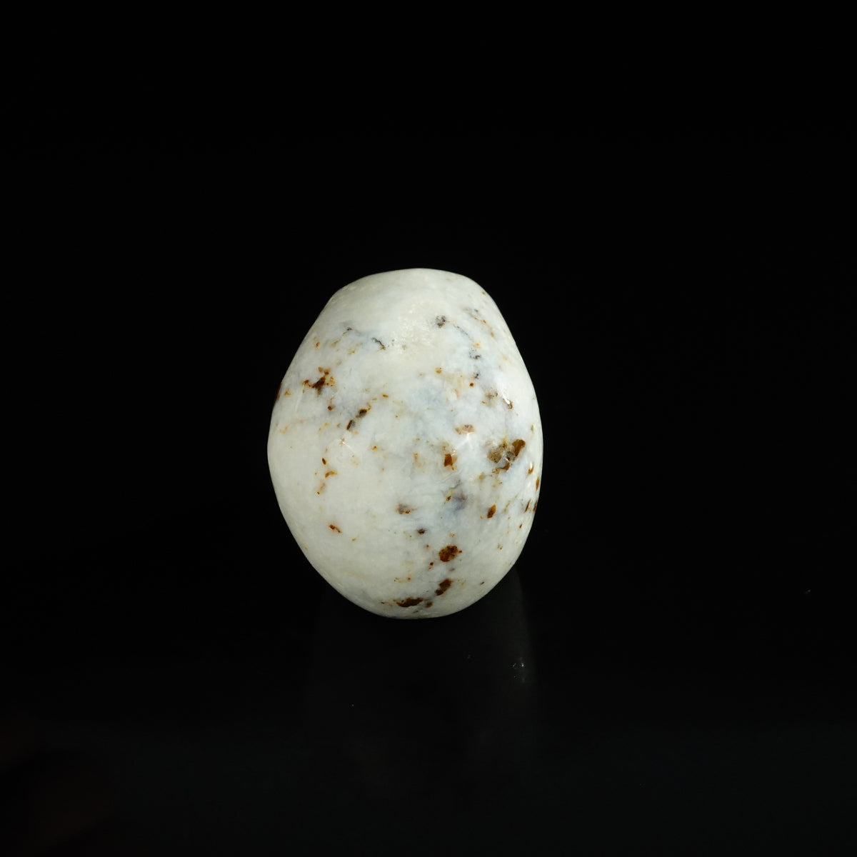 2.2" White Opal Crystal Skull Carving - Unique Piece #WO01