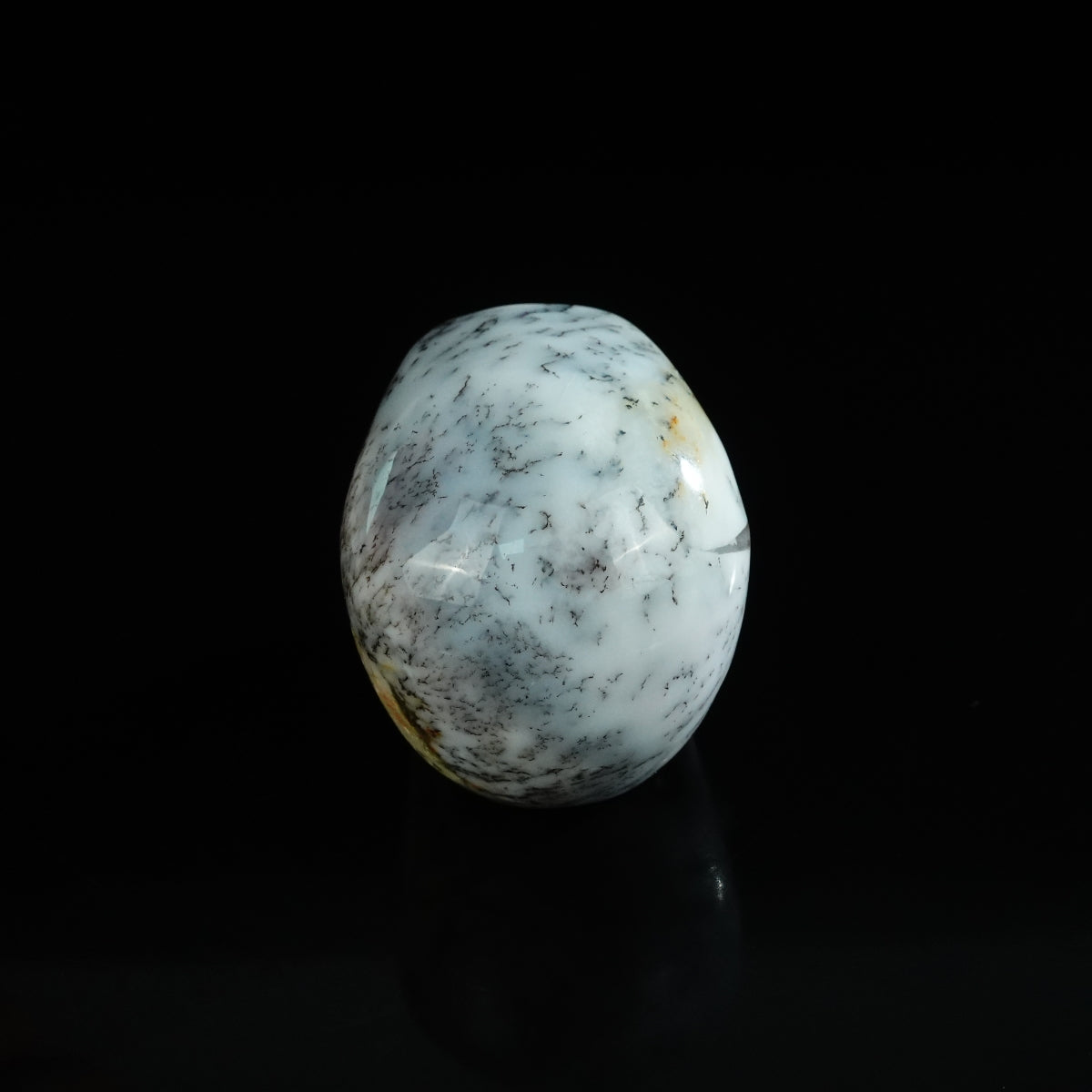 2.2" White Opal Crystal Skull Carving - Unique Piece #WO03