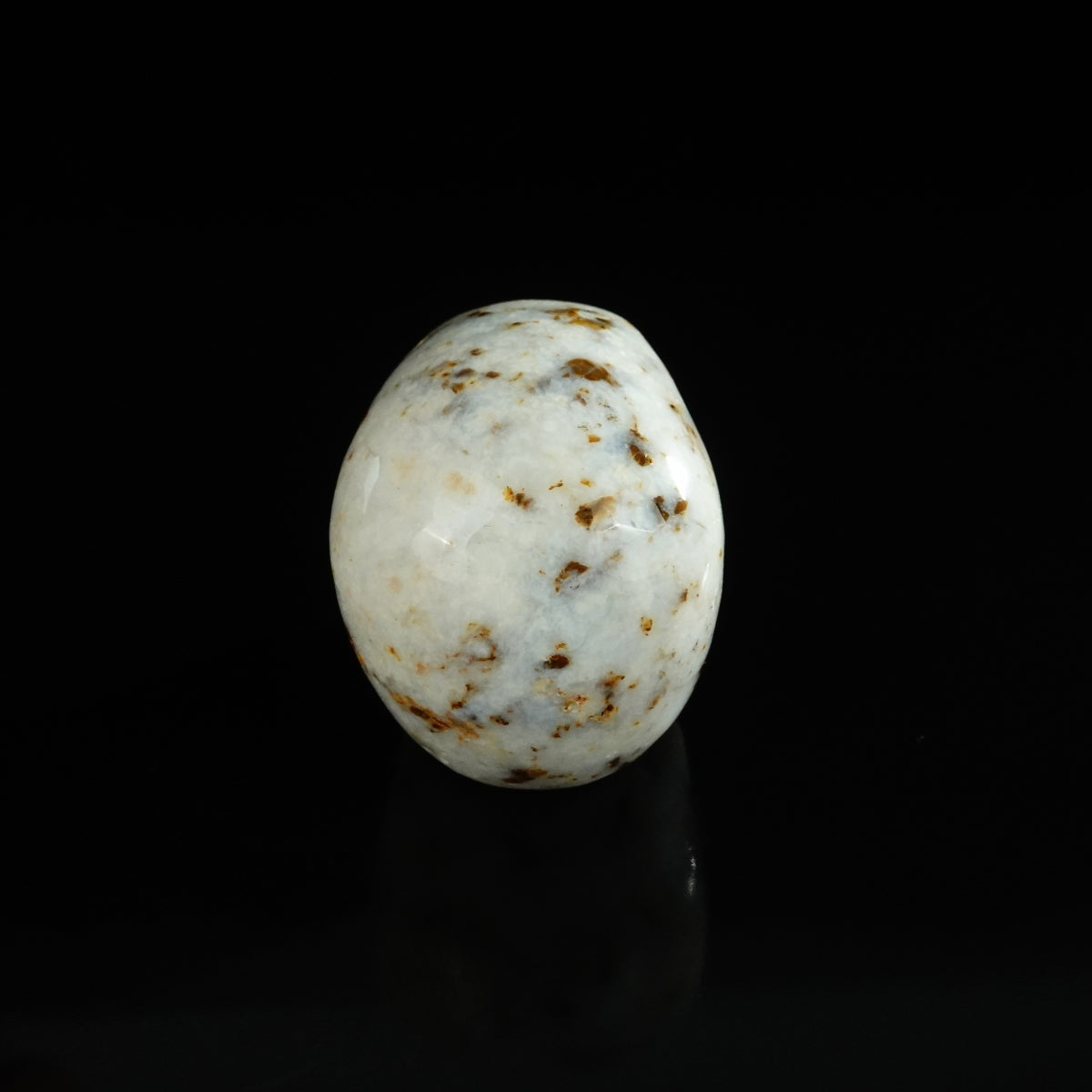2.2" White Opal Crystal Skull Carving - Unique Piece #WO04