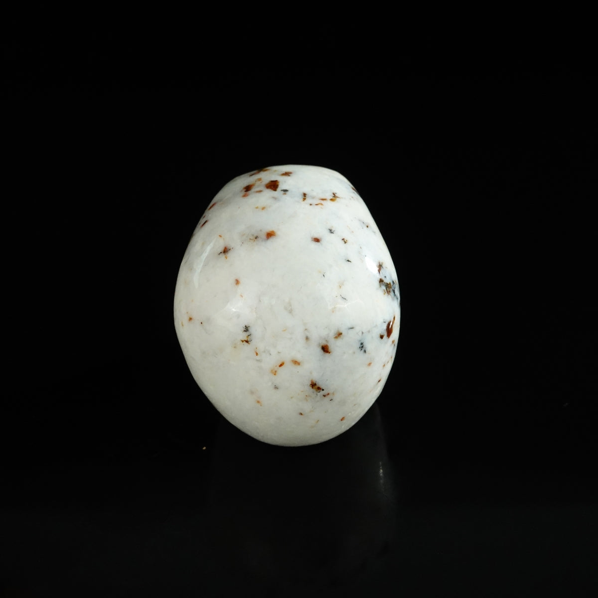 2.2" White Opal Crystal Skull Carving - Unique Piece #WO05