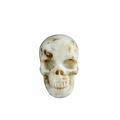2.2" White Opal Crystal Skull Carving - Unique Piece #WO06
