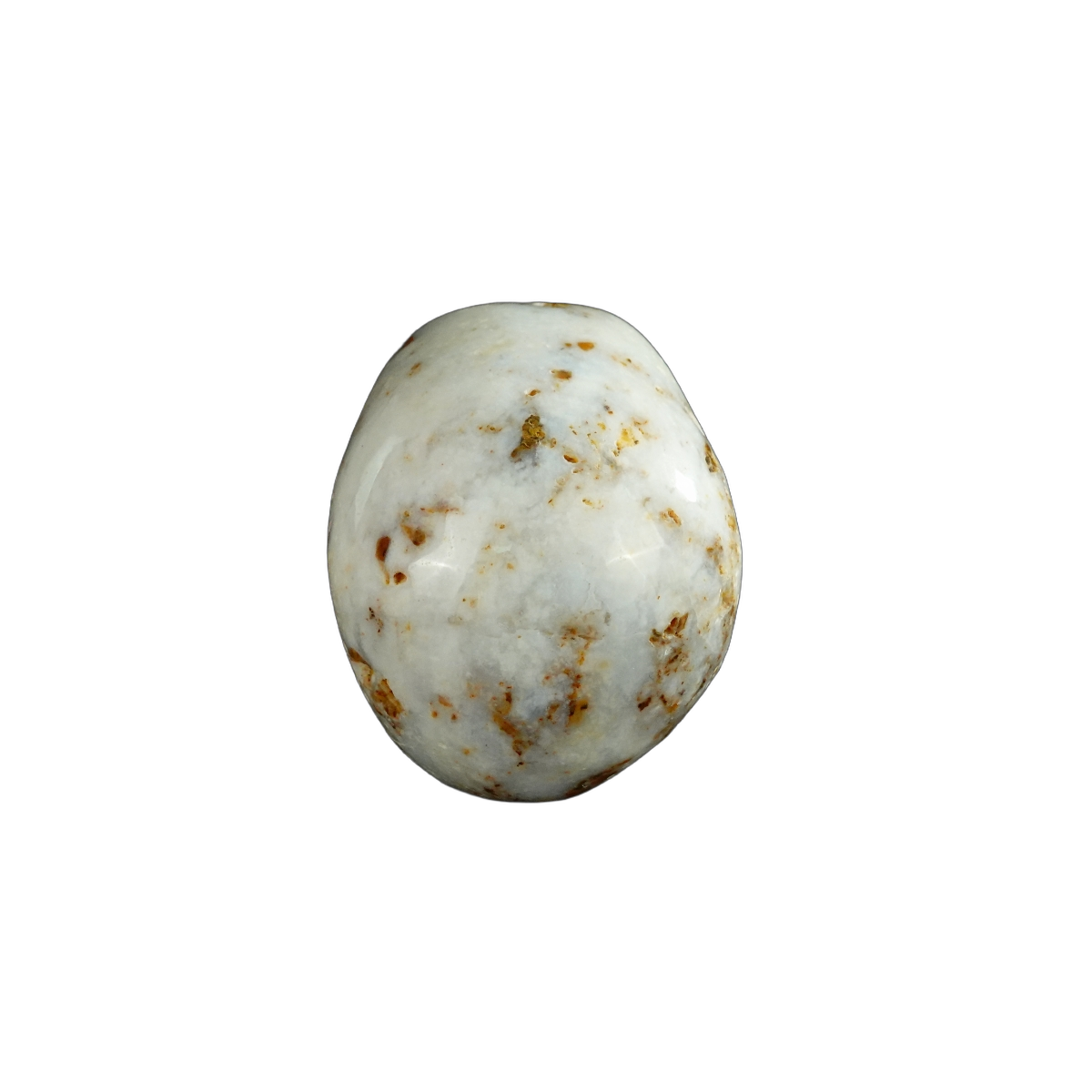 2.2" White Opal Crystal Skull Carving - Unique Piece #WO06