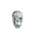 2.2" White Opal Crystal Skull Carving - Unique Piece #WO07