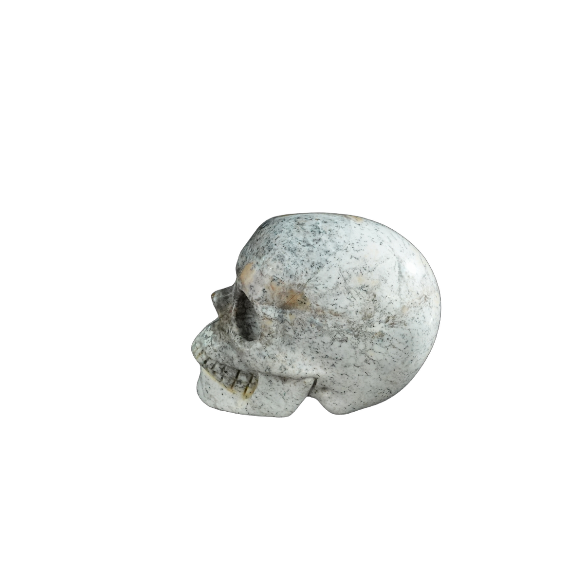 2.2" White Opal Crystal Skull Carving - Unique Piece #WO10