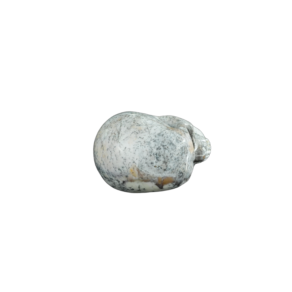 2.2" White Opal Crystal Skull Carving - Unique Piece #WO10