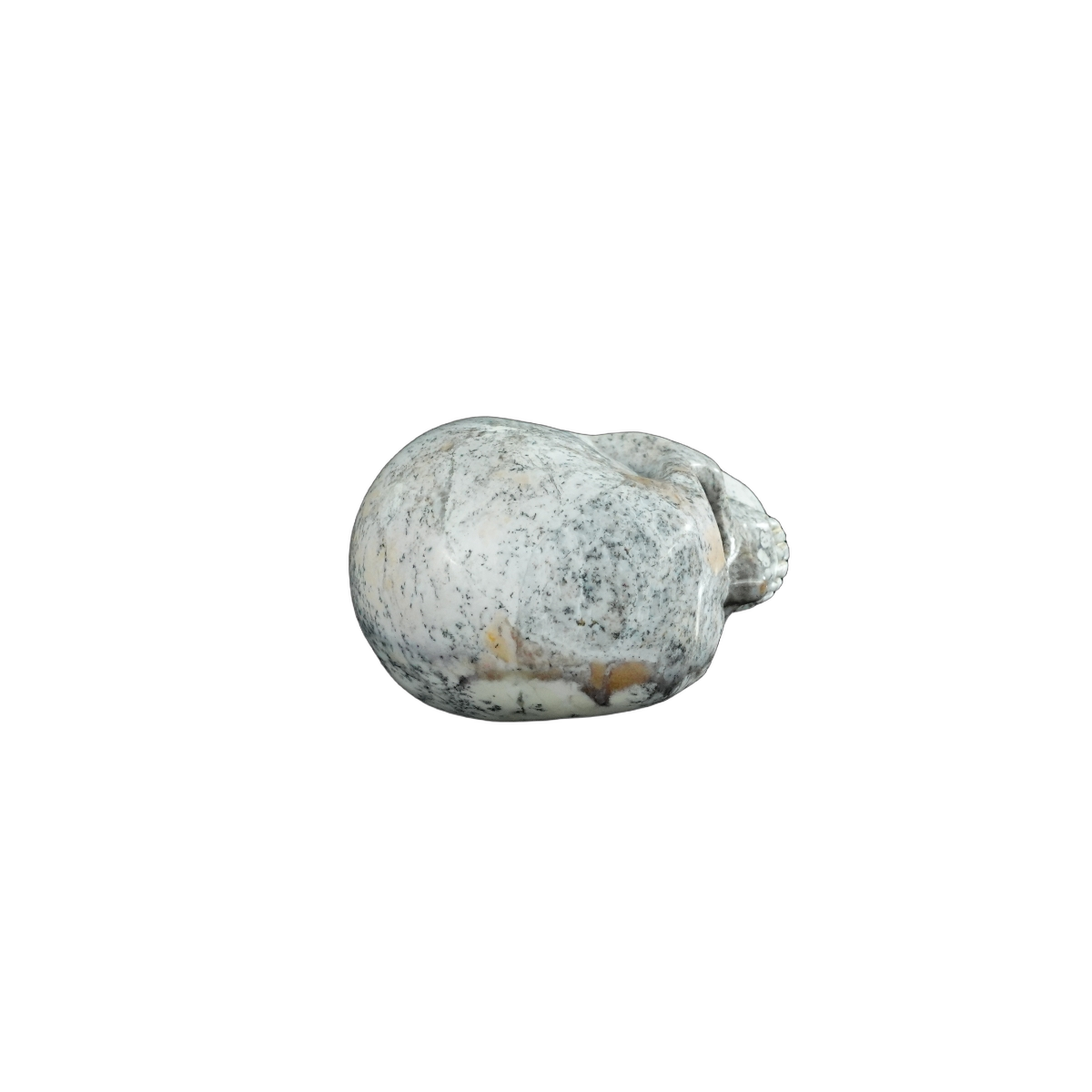 2.2" White Opal Crystal Skull Carving - Unique Piece #WO10