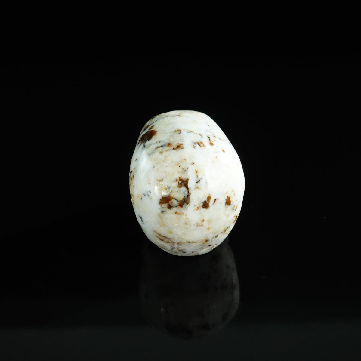 2.2" White Opal Crystal Skull Carving - Unique Piece #WO12