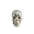 2.2" White Opal Crystal Skull Carving - Unique Piece #WO13