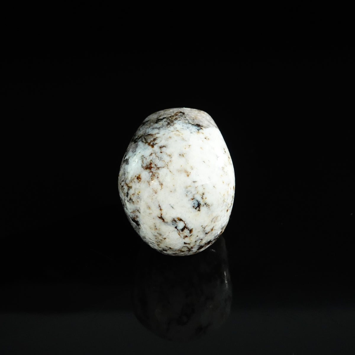 2.2" White Opal Crystal Skull Carving - Unique Piece #WO13