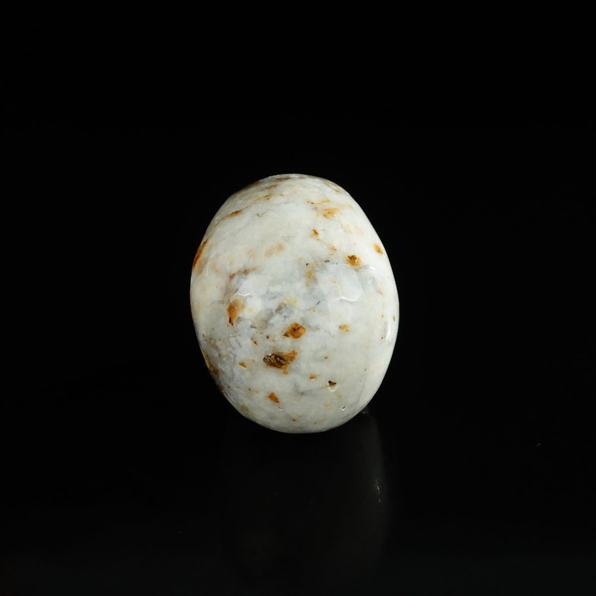 2.2" White Opal Crystal Skull Carving - Unique Piece #WO17