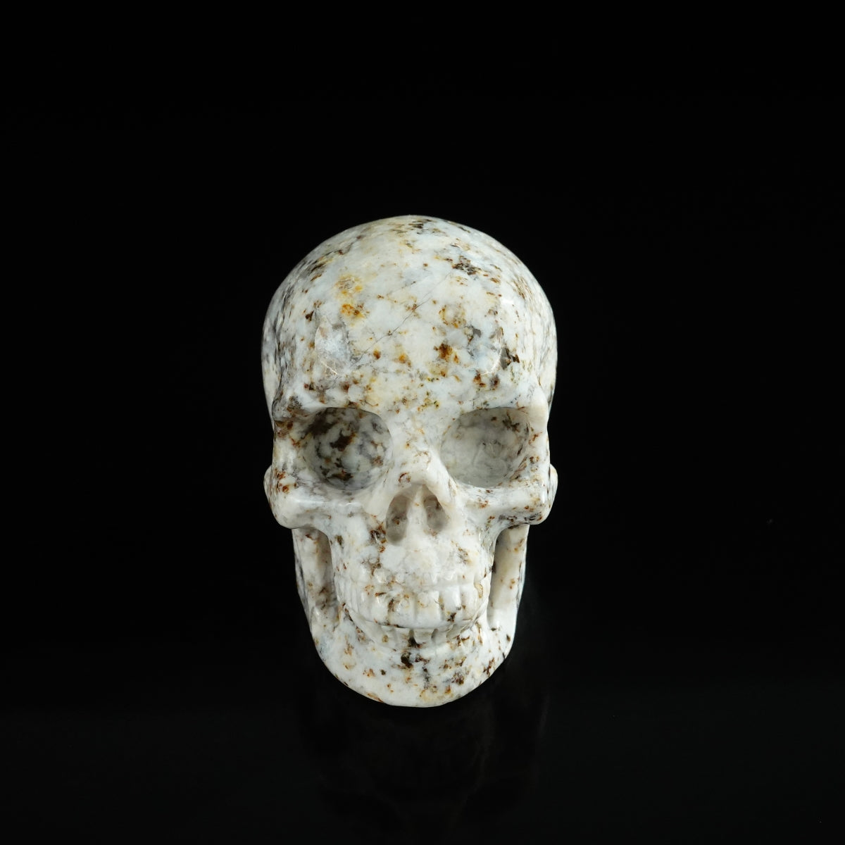 2.2" White Opal Crystal Skull Carving - Unique Piece #WO18
