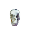 2.2" White Opal Crystal Skull Carving - Unique Piece #WO20