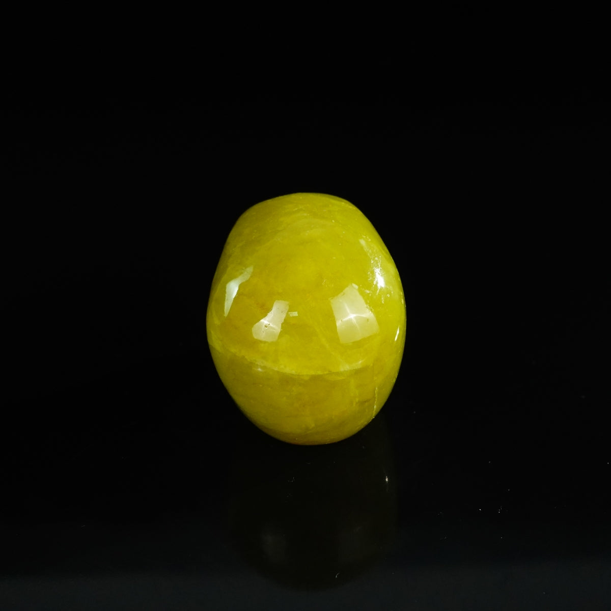 2.2" Serpentine Crystal Skull Carving - Unique Piece #XJ13