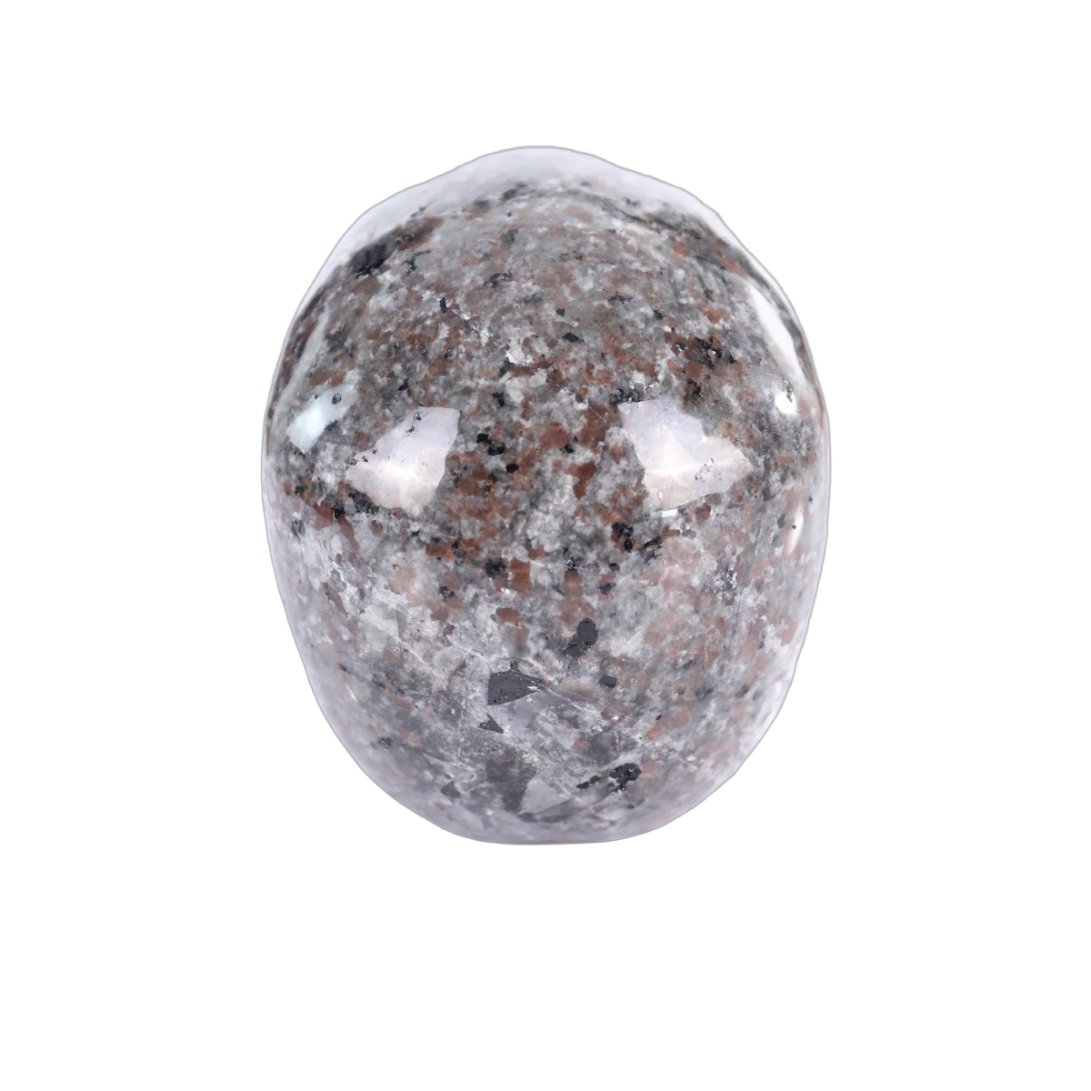 2.2" Yooperlite Crystal Skull Carving - Hand Carved Decor