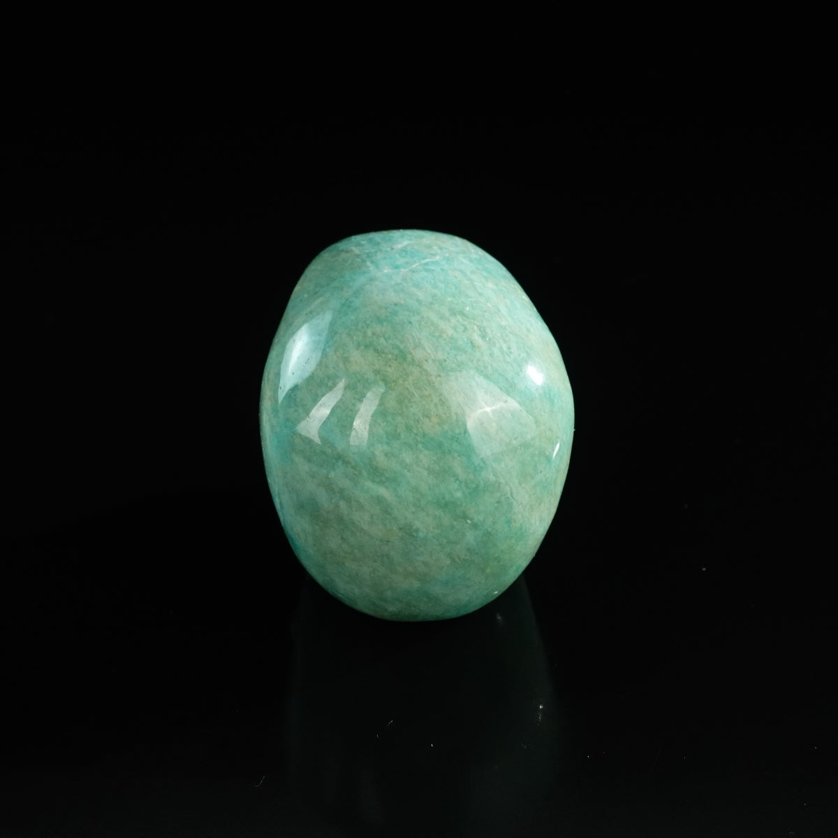3.0" Amazonite Crystal Skull Carving - Unique Piece #AA01