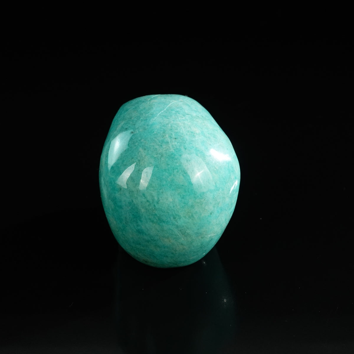 3.0" Amazonite Crystal Skull Carving - Unique Piece #AA02