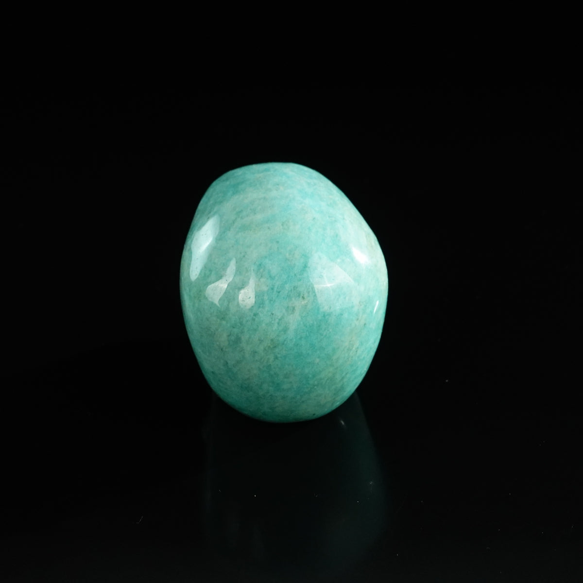 3.0" Amazonite Crystal Skull Carving - Unique Piece #AA03