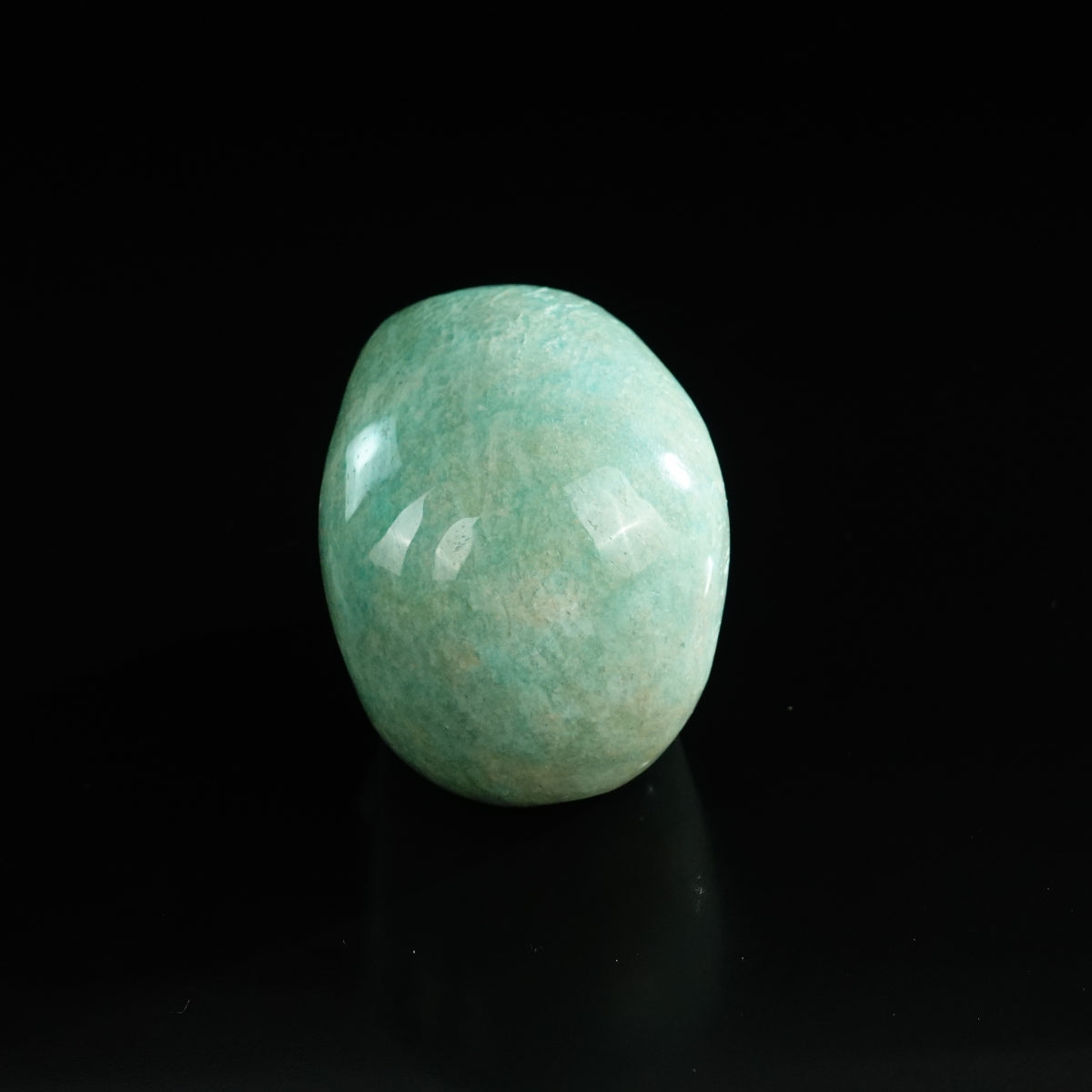 3.0" Amazonite Crystal Skull Carving - Unique Piece #AA04