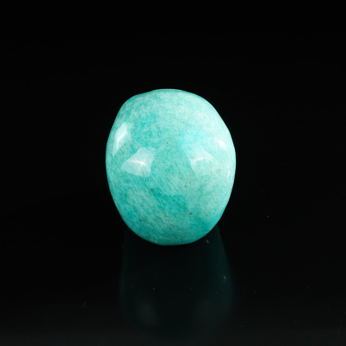 3.0" Amazonite Crystal Skull Carving - Unique Piece #AA08