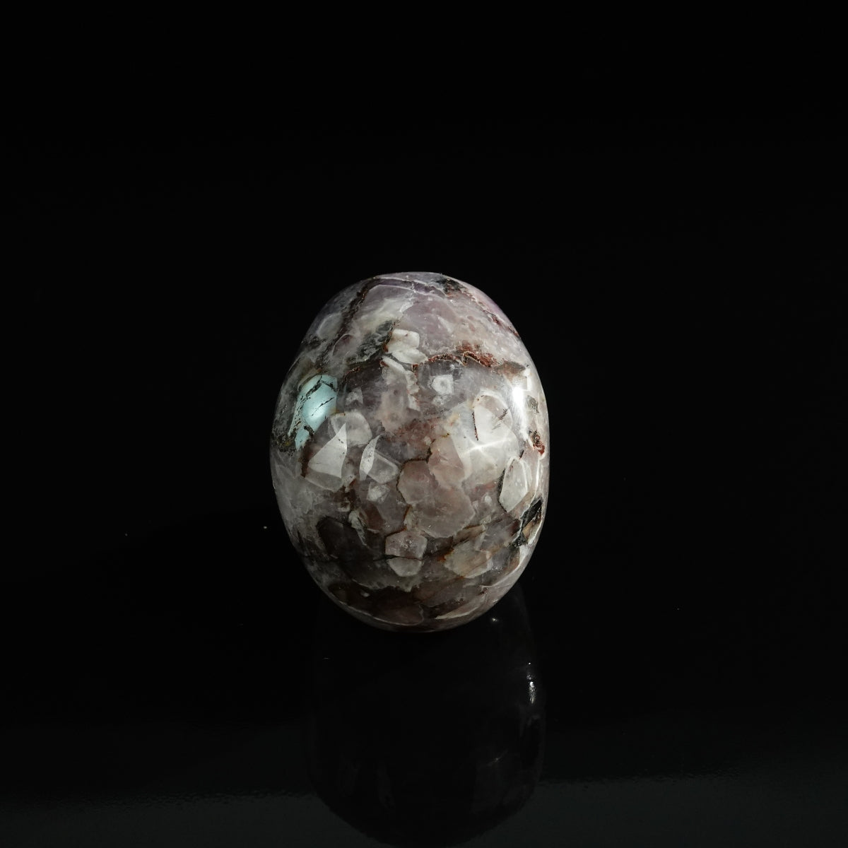 3.0" Amethyst Crystal Skull Carving - Unique Piece #AM02