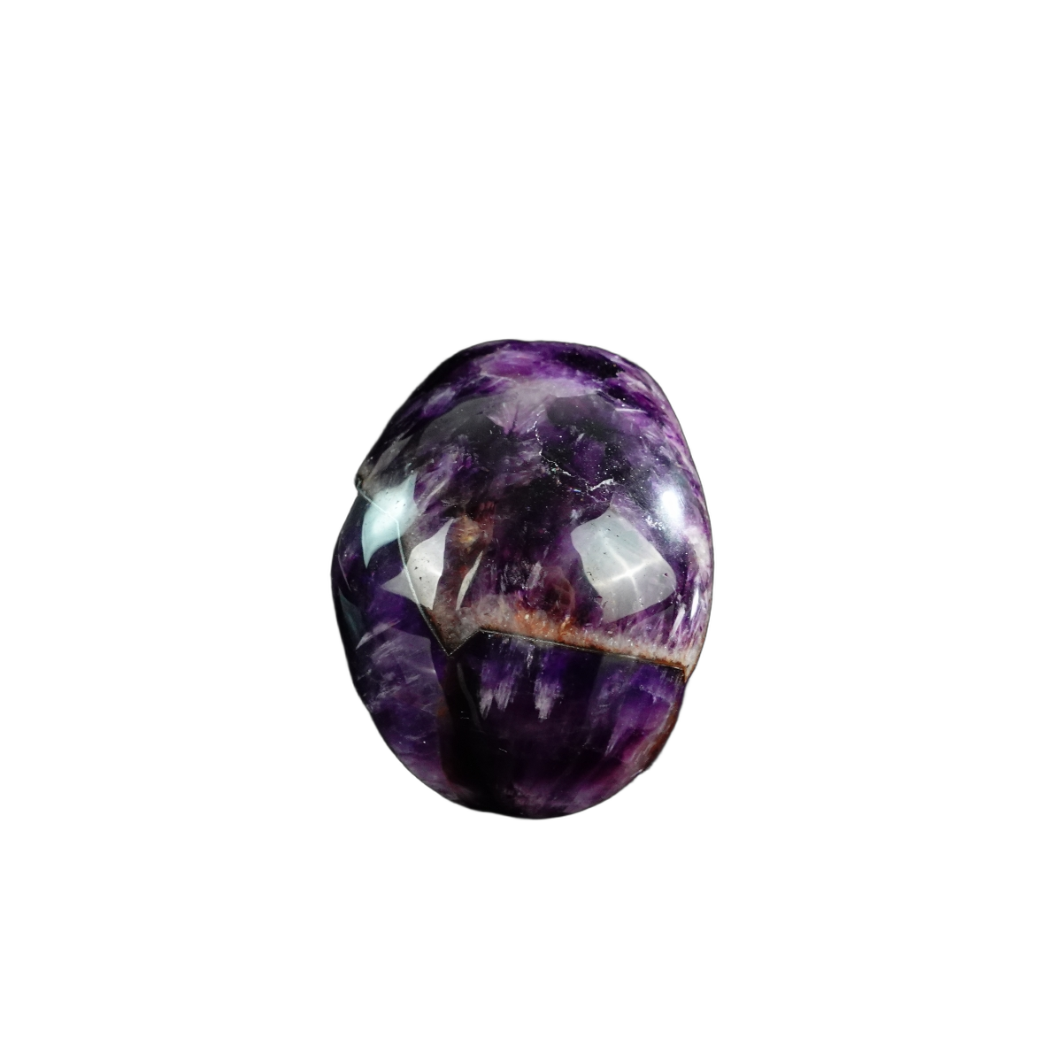 3.0" Amethyst Crystal Skull Carving - Unique Piece #AM04