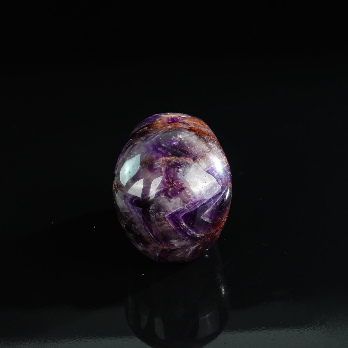 3.0" Amethyst Crystal Skull Carving - Unique Piece #AM05