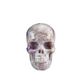 3.0" Amethyst Crystal Skull Carving - Unique Piece #AM06