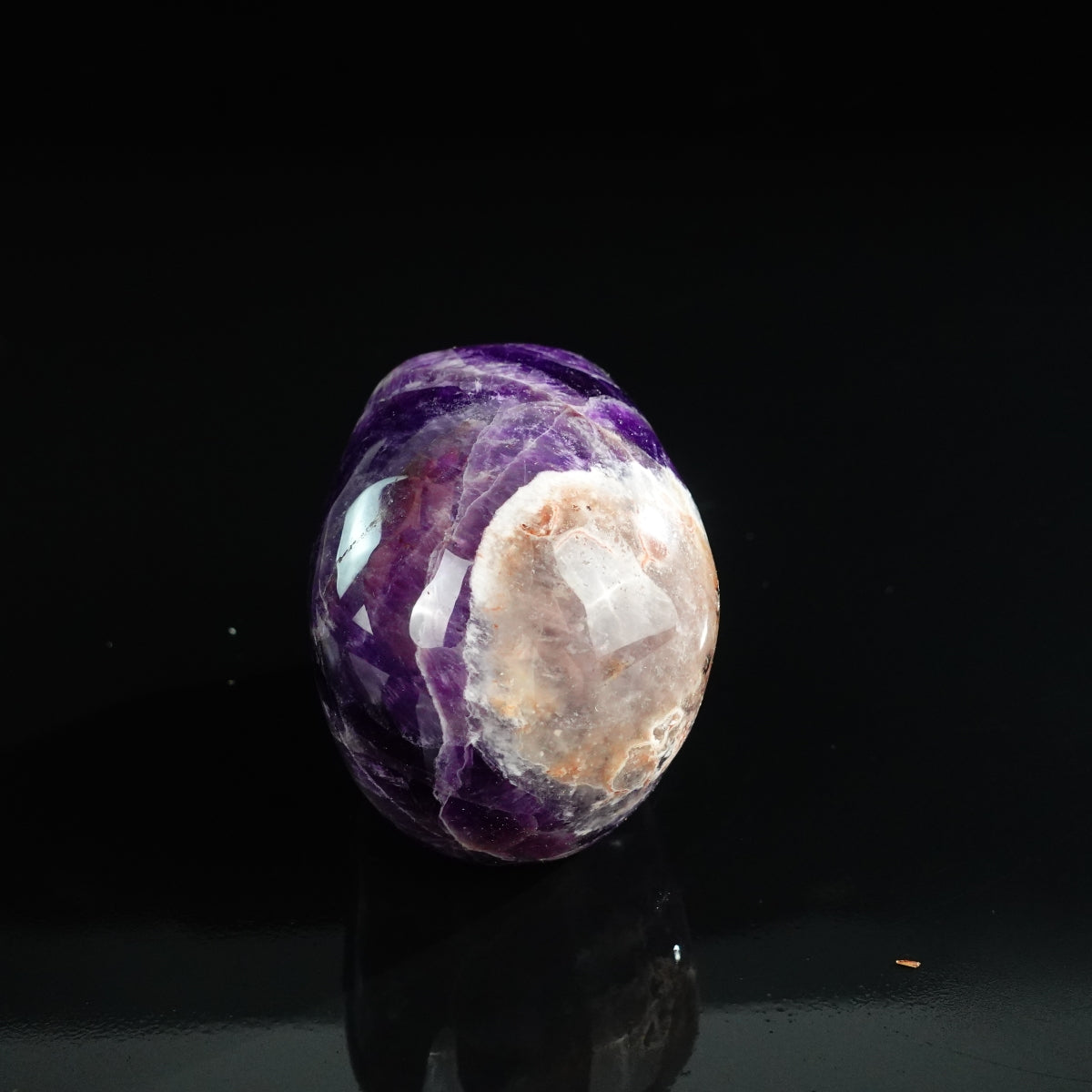 3.0" Amethyst Crystal Skull Carving - Unique Piece #AM09