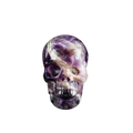 3.0" Amethyst Crystal Skull Carving - Unique Piece #AM10