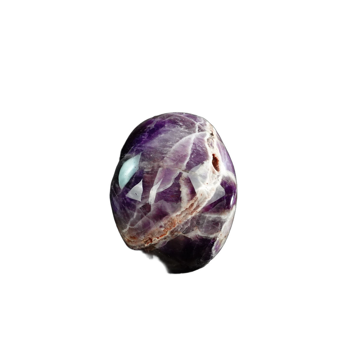 3.0" Amethyst Crystal Skull Carving - Unique Piece #AM10