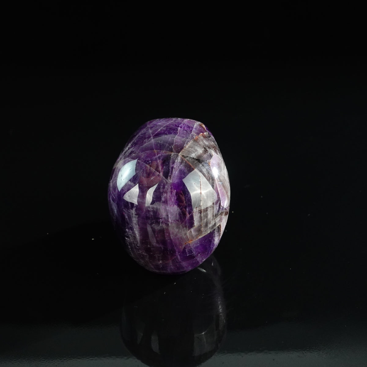 3.0" Amethyst Crystal Skull Carving - Unique Piece #AM12