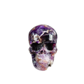 3.0" Amethyst Crystal Skull Carving - Unique Piece #AM14