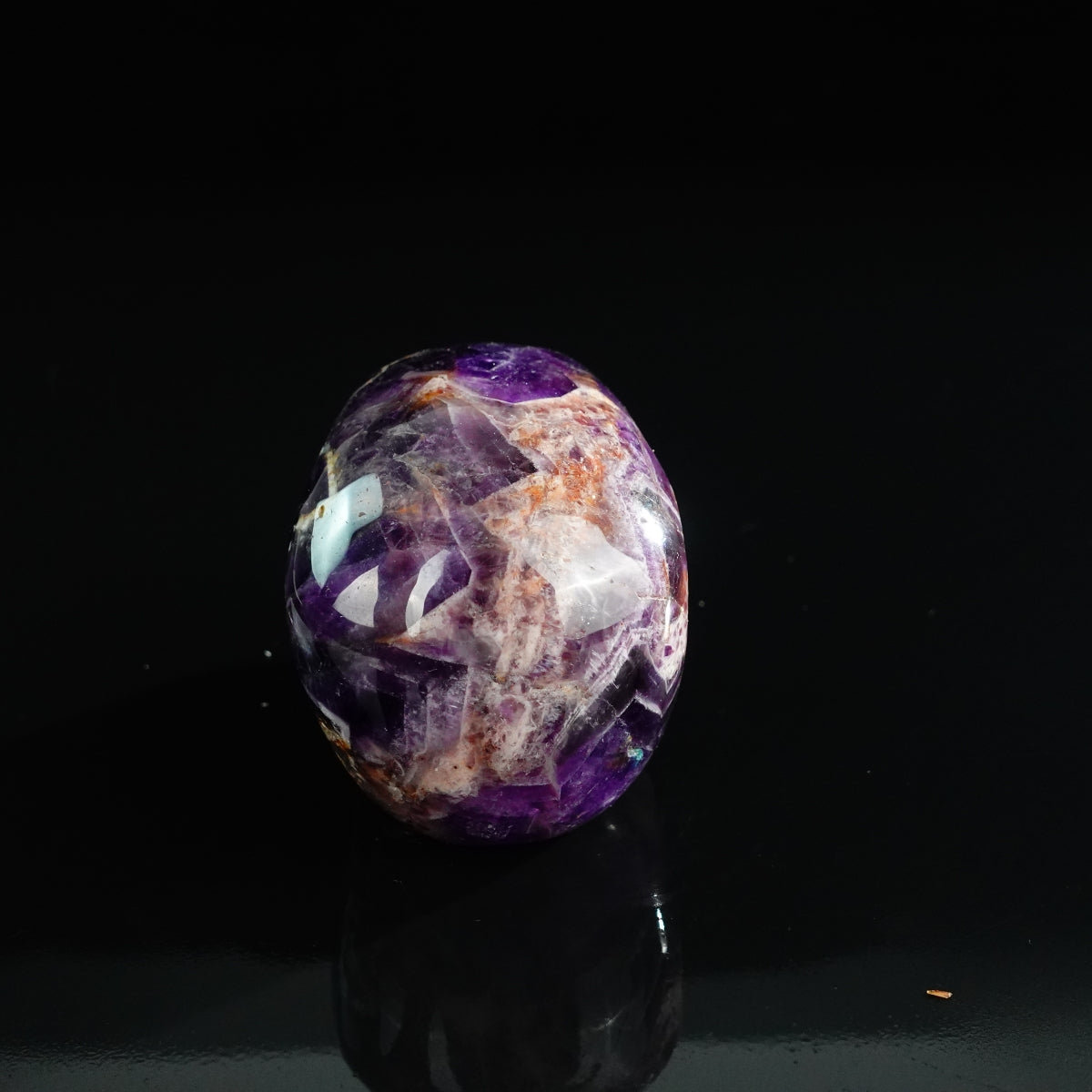 3.0" Amethyst Crystal Skull Carving - Unique Piece #AM14