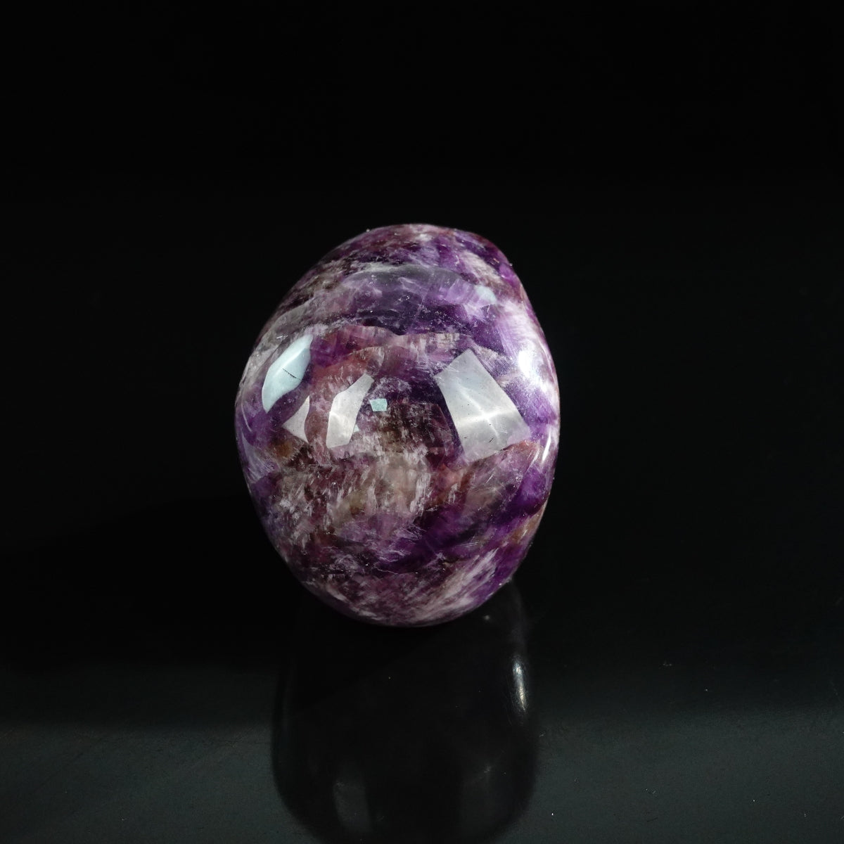 3.0" Amethyst Crystal Skull Carving - Unique Piece #AM15