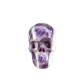 3.0" Amethyst Crystal Skull Carving - Unique Piece #AM17