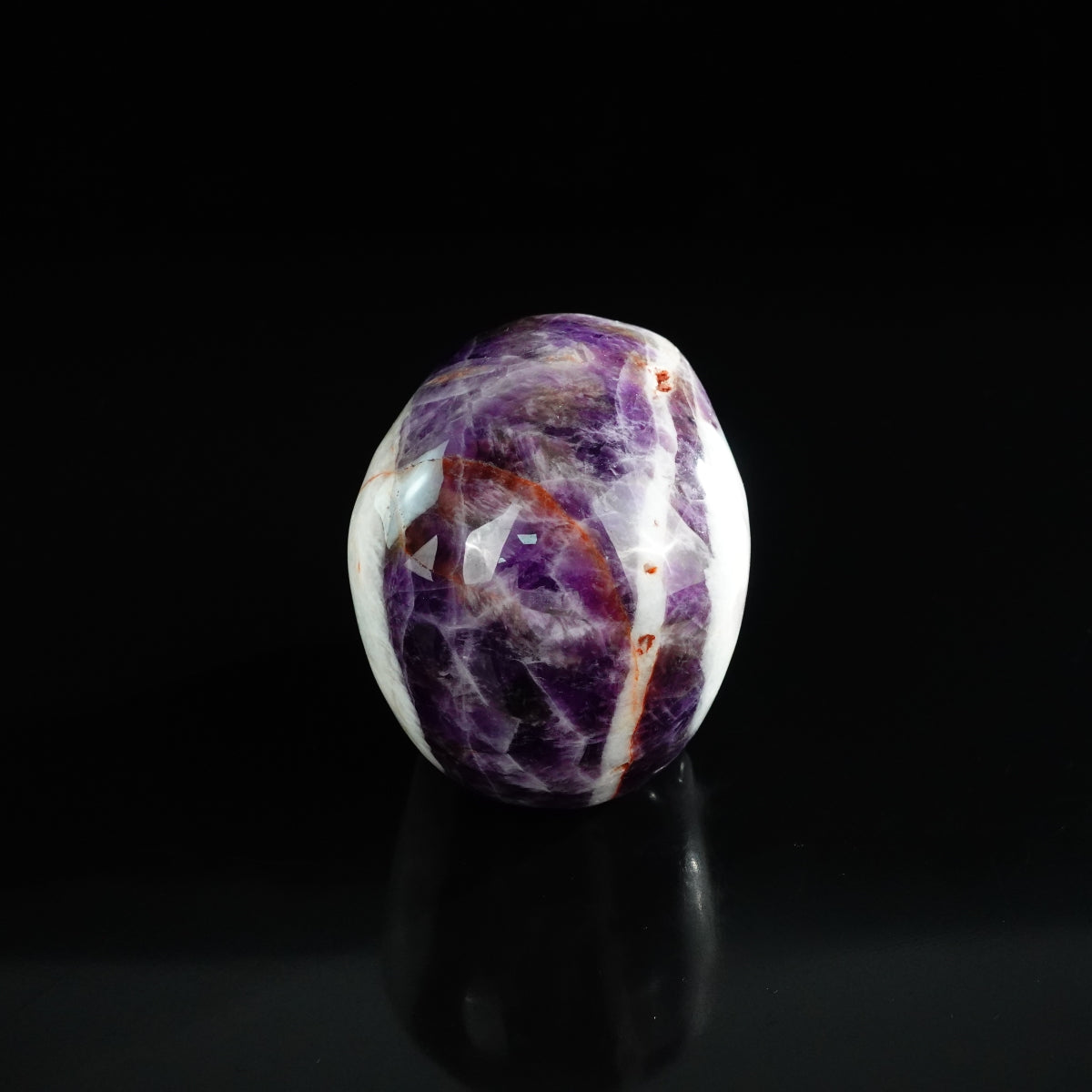 3.0" Amethyst Crystal Skull Carving - Unique Piece #AM17