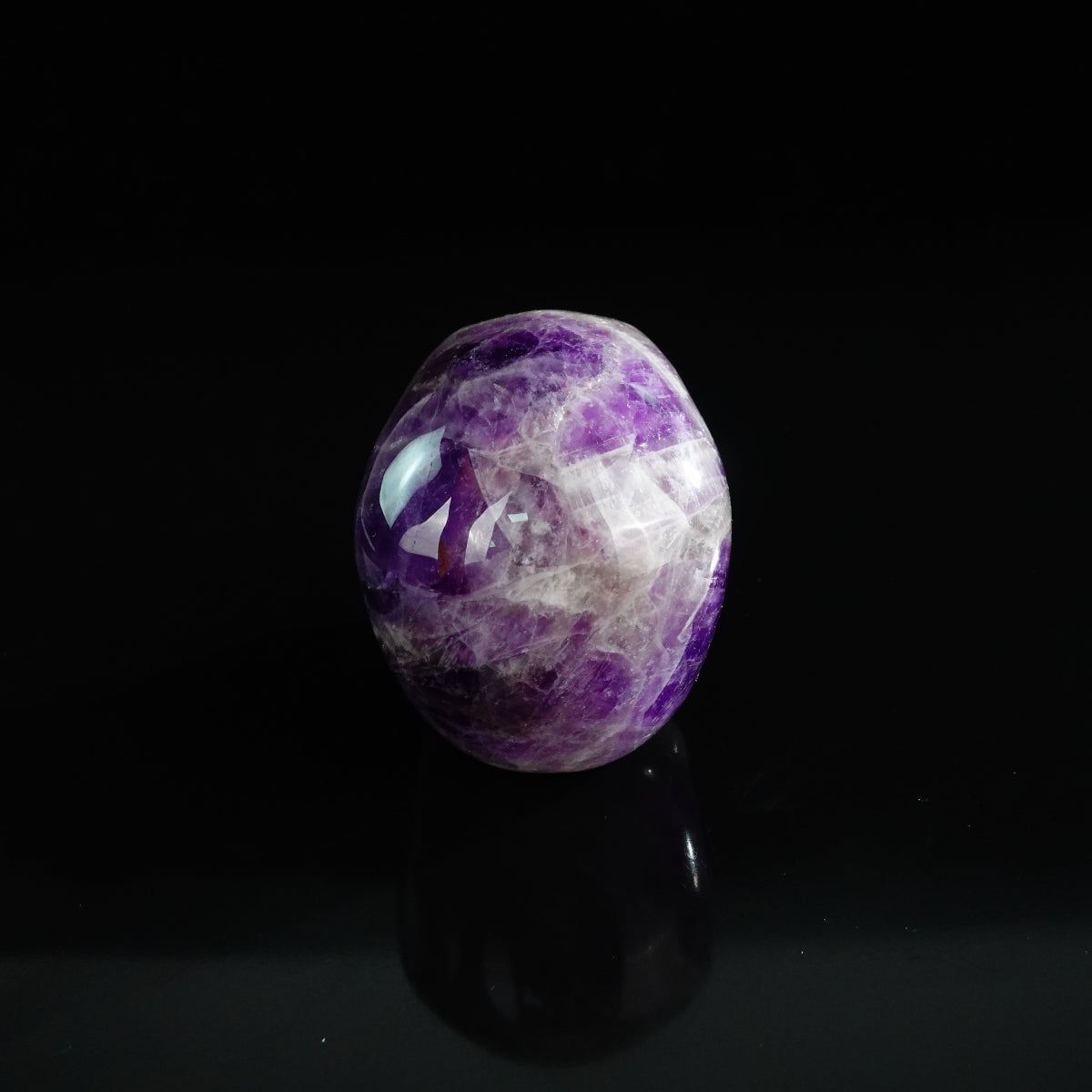 3.0" Amethyst Crystal Skull Carving - Unique Piece #AM18