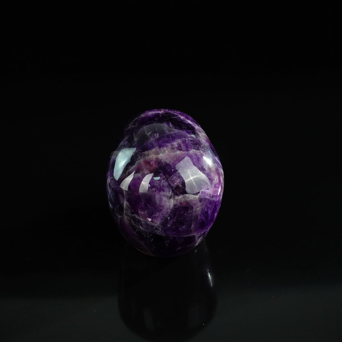 3.0" Amethyst Crystal Skull Carving - Unique Piece #AM20