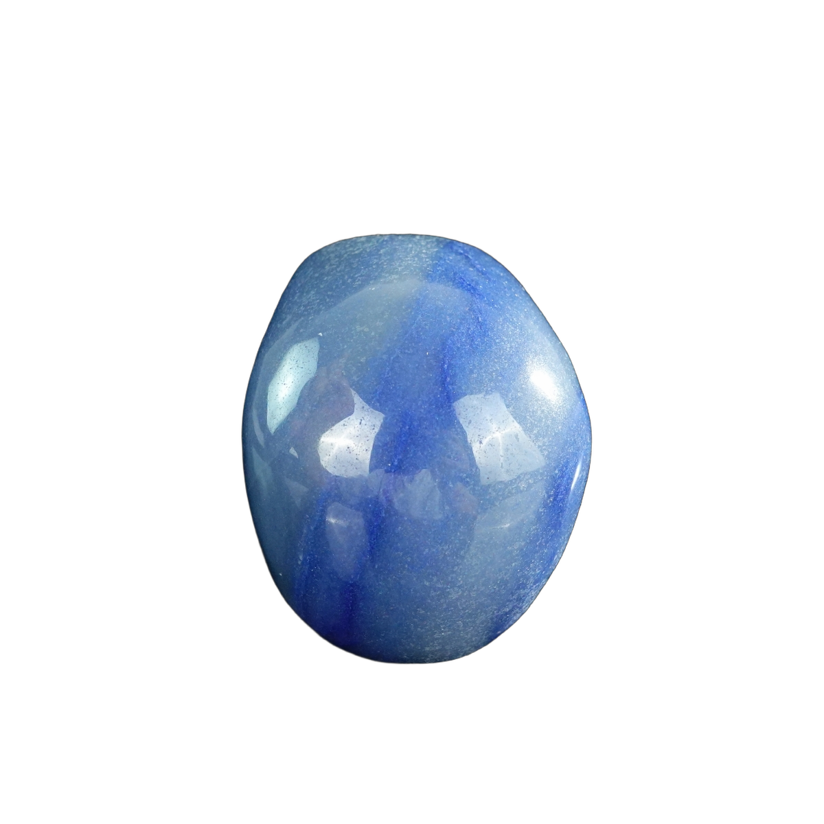 3.0" Blue Aventurine Crystal Skull Carving - Unique Piece #BA01