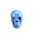 3.0" Blue Aventurine Crystal Skull Carving - Unique Piece #BA04