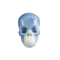 3.0" Blue Aventurine Crystal Skull Carving - Unique Piece #BA06