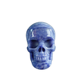 3.0" Blue Aventurine Crystal Skull Carving - Unique Piece #BA13