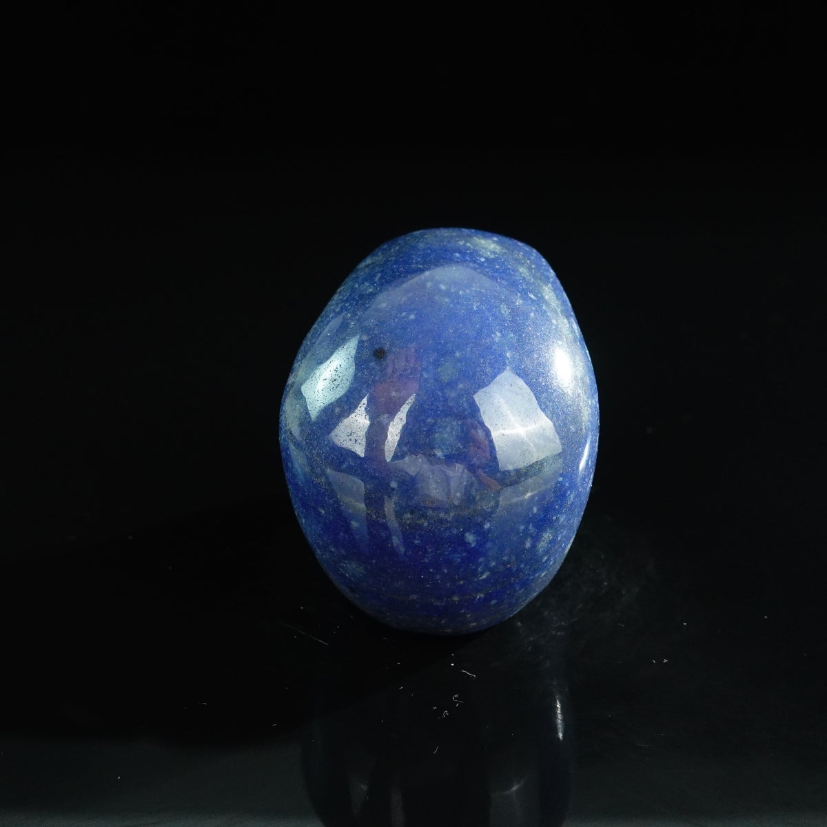 3.0" Blue Aventurine Crystal Skull Carving - Unique Piece #BA14