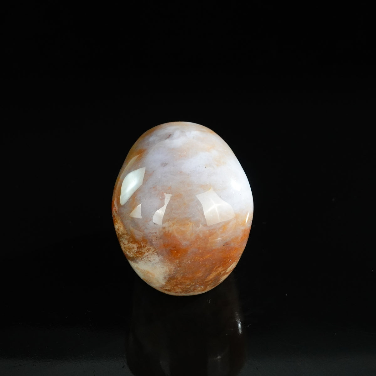 3.0" Chalcedony Jasper Crystal Skull Carving - Unique Piece #CJ01
