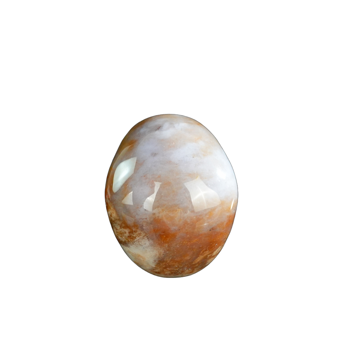 3.0" Chalcedony Jasper Crystal Skull Carving - Unique Piece #CJ01